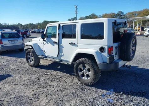 2016 Jeep Wrangler Unlimited Sahara z USA, uszkodzony, nr VIN 1C4BJWEGXGL202643